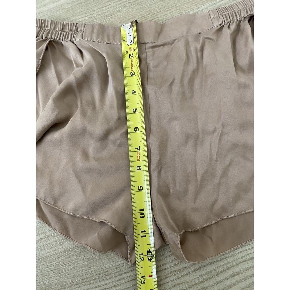 Lunya Washable Silk Tulip Back Pajama Set S Otium Tan Luxury Loungwear Comfy - Picture 16 of 16